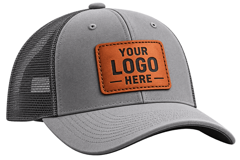 Leather Patch Trucker